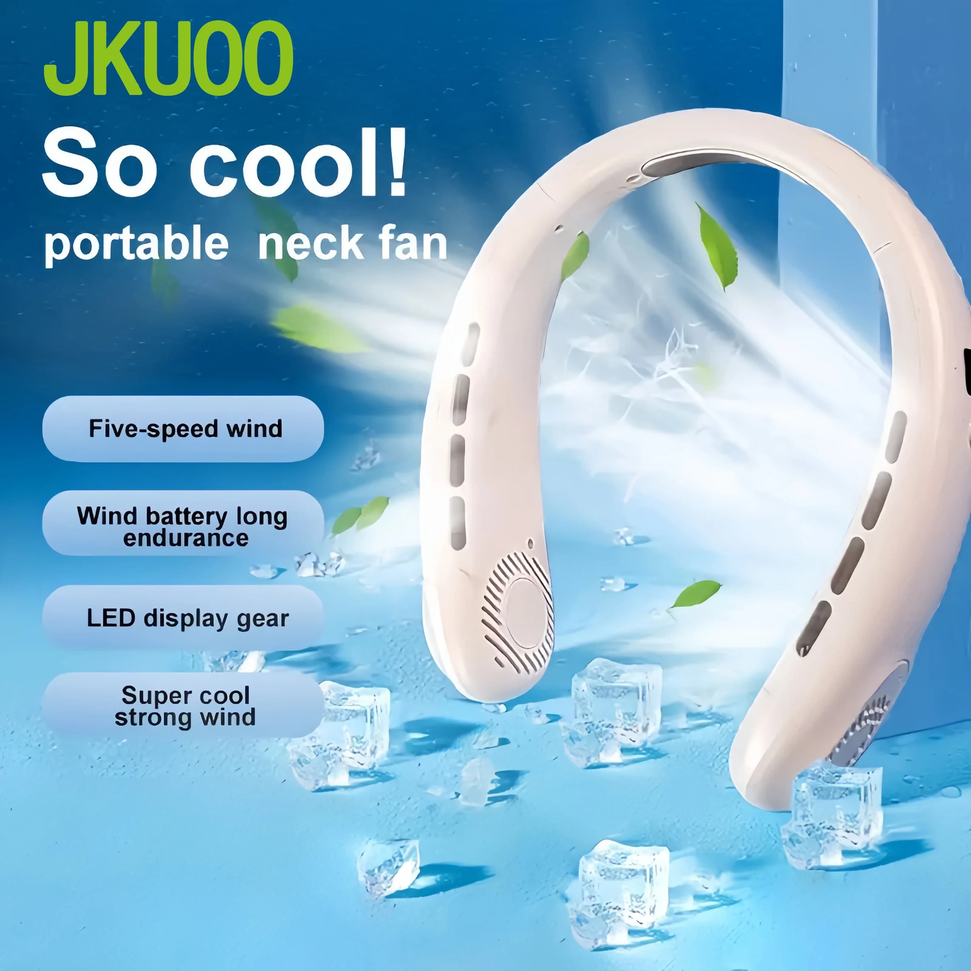 BreezeBand Portable Bladeless Neck Fan - Image 1