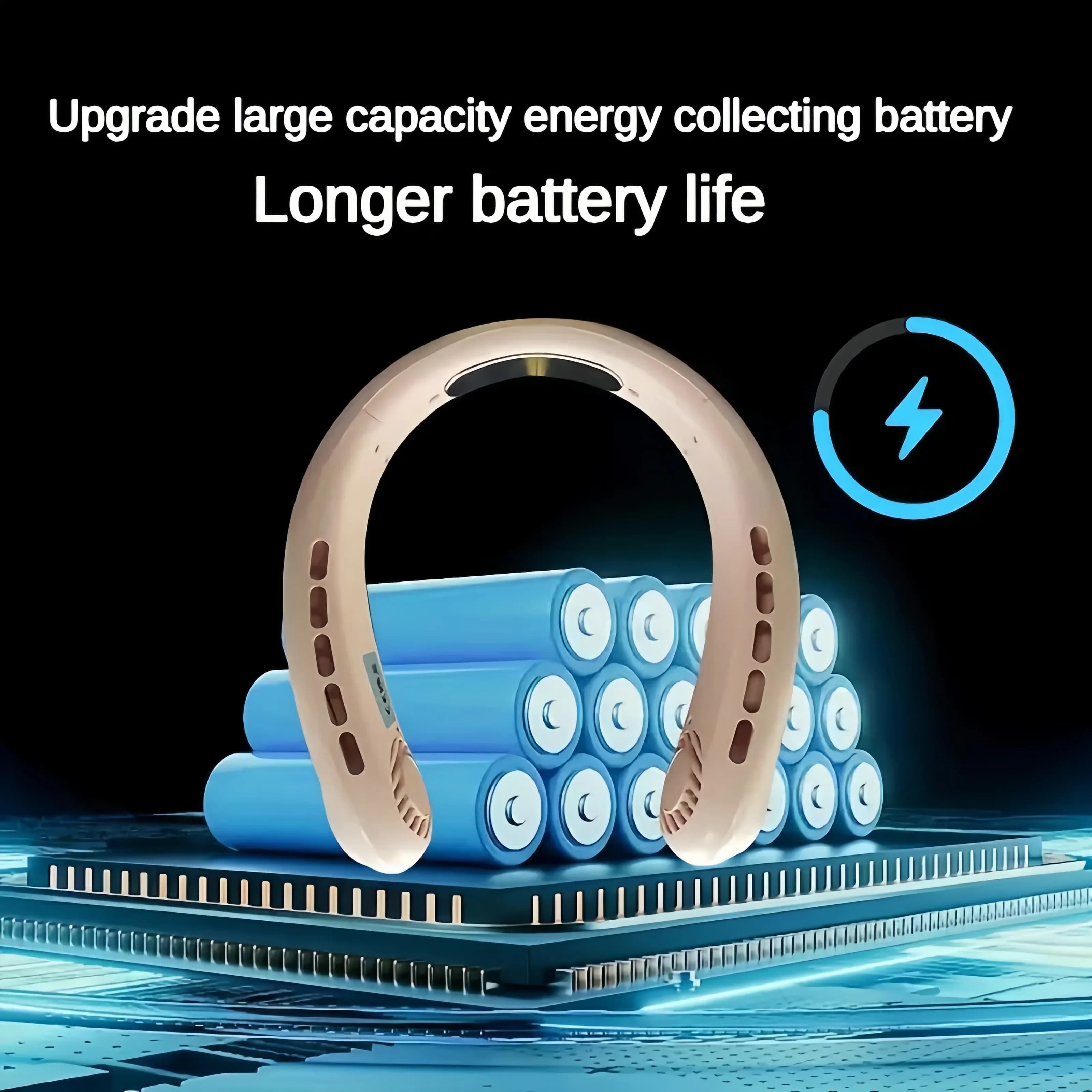 BreezeBand Portable Bladeless Neck Fan thumbnail 3